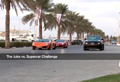 Nissan Juke-R street race a Dubai, video 
