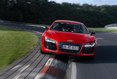 Audi R8 e-tron, i video del record al Nürburgring