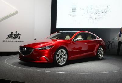 La nuova Mazda6 al Salone di Parigi 2012