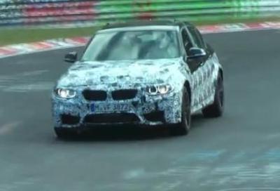 Nuova BMW M3 2013, continuano i test sulla Nordschleife