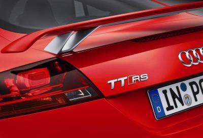 Audi TT RS plus e le novità a listino