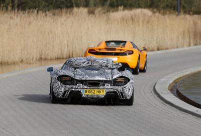 McLaren P1, continuano i test