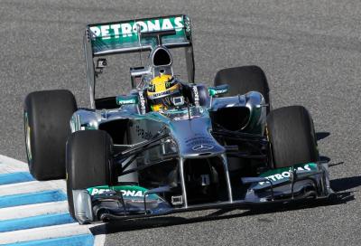 F1 2013, Mercedes riparte con Hamilton