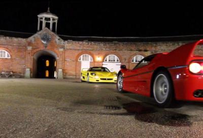 Spettacolo con le Ferrari F50. Nuovo video di TaxTheRich