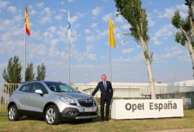 Opel ,la Mokka sarà prodotta in europa