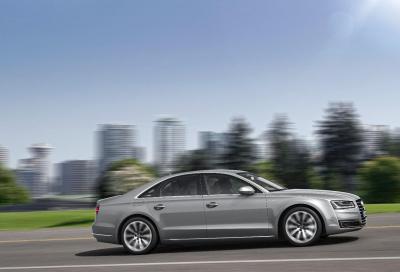 Audi A8 2014: estetica rinnovata, motori più potenti e consumi ridotti