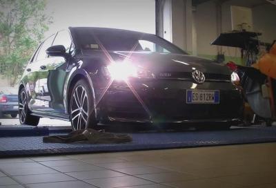 Tecnica: la nuova Volkswagen Golf GTD nei primi test al banco