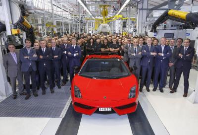 Lamborghini , prodotta l'ultima Gallardo