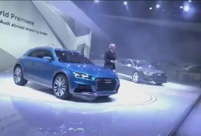 Audi la Allroad Shooting Brake a Detroit