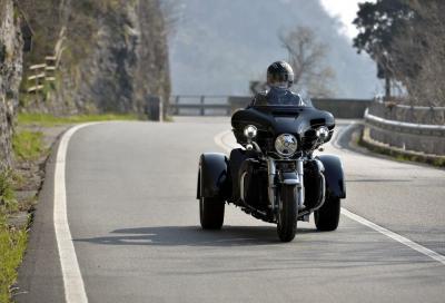 Harley-Davidson Trike Tri Glide si guida con la patente B