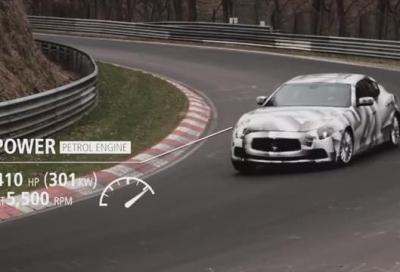 Maserati Ghibli, un video dei test al Nürburgring