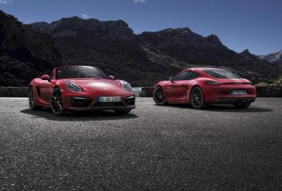 Porsche Boxster GTS e Cayman GTS al Salone di Pechino