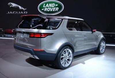 2014 Land Rover Discovery Vision, le foto da New York