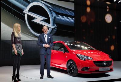 Nuova Opel Corsa 2015 e Adam S a Parigi 
