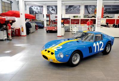 Lady in Blue, al reparto Classiche Ferrari restaurata una 250 GTO