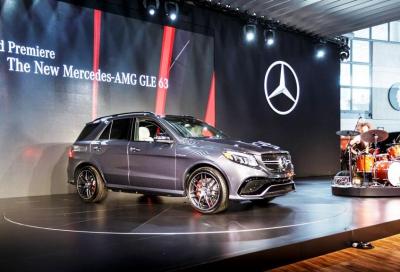 Mercedes, la nuova GLE (ex ML) al Salone di New York 2015