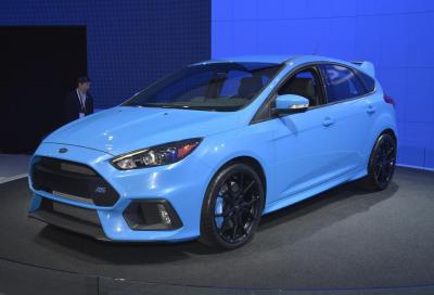 Ford Focus RS, Ford GT e Shelby GT 350R al NYAS 2015