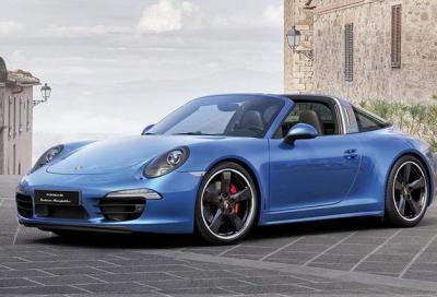 Porsche ad Auto e Moto d' Epoca con la 911 Targa 4S “30 Anni Porsche Italia” e la 595 di Von Karajan