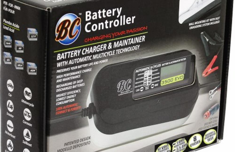 CARICABATTERIA BC BATTERY CONTROLLER JUNIOR BATTERY CHARGER MOTO
