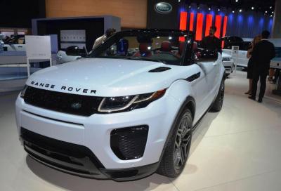 Range Rover, la nuova Evoque Convertibile al Salone di Los Angeles