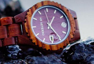 AB AETERNO, orologi in legno eco-sostenibili made in Italy con
movimento svizzero