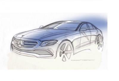 Mercedes, il bozzetto della nuova Classe E e i modelli elettrici in arrivo