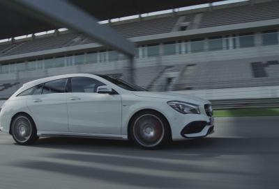 Le rinnovate Mercedes CLA e la CLA Shooting Brake in 10 video