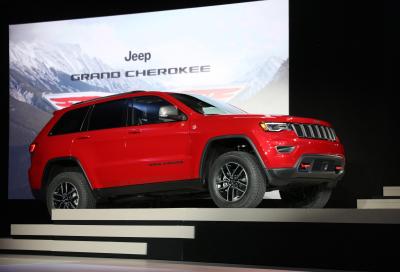 Jeep, le 2017 Grand Cherokee Trailhawk e Summit al Salone di NY
