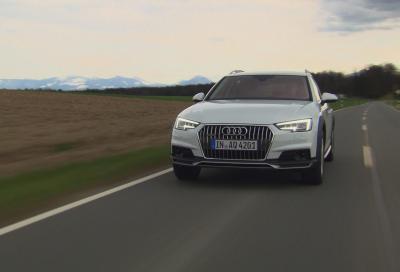 Nuova Audi A4 allroad quattro, 6 nuovi video e prezzi