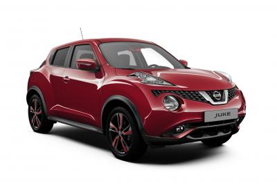 Nissan Juke Dynamic, solo in Magnetic Red