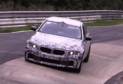 VIDEO: La prossima 2017 BMW M5 (F90) nei test al Ring