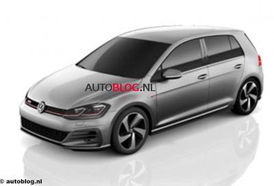Volkswagen Golf 7 2017, prime immagini del restyling?