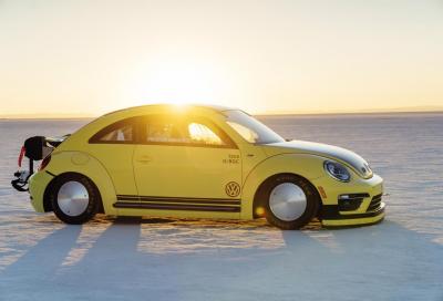 Il record di velocità con un Volkswagen Beetle