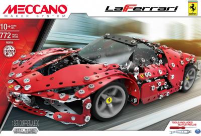 Dopo i Lego, le Ferrari 488 GTB e LaFerrari anche con Meccano