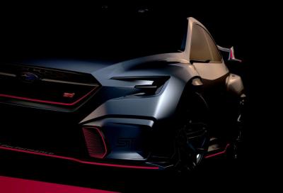 Subaru Viziv Performance STI Concept in bella mostra al Tokyo Auto Salon