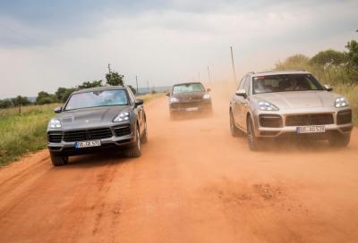 Porsche Cayenne Hybrid: ultimi collaudi in Sud Africa