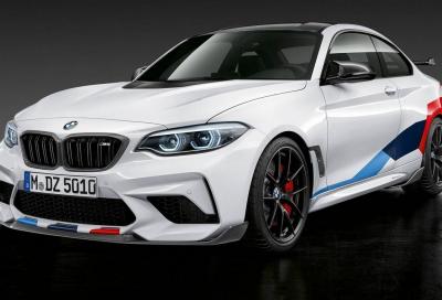 BMW M2 Competition: svelati gli M Performance Parts
