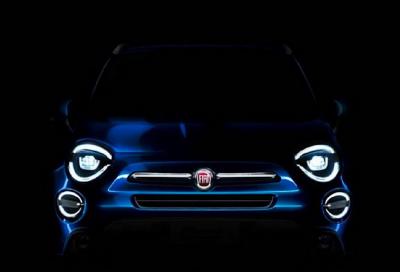 Fiat 500X restyling: svelato il primo teaser