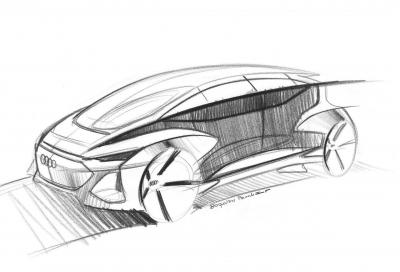 Audi AI:me concept, svelati i primi sketches