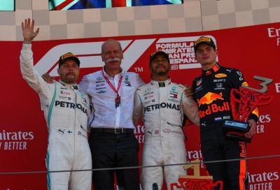 F1, la Mercedes incanta e Hamilton trionfa a Barcellona