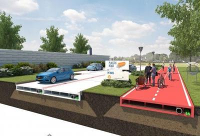 In Olanda la prima strada realizzata con plastica riciclata
