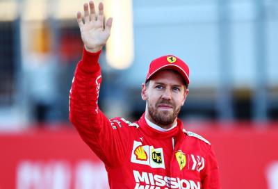 Sebastian Vettel dice addio alla Ferrari