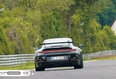 Porsche 911 GT3 992: al Nurburgring ulula come poche