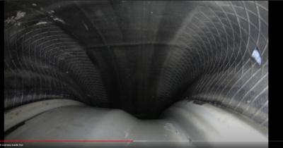 Una GoPro vi dice cosa succede dentro una gomma