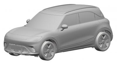 Nuovo SUV SMART, il design definitivo svelato dalle immagini dei brevetti