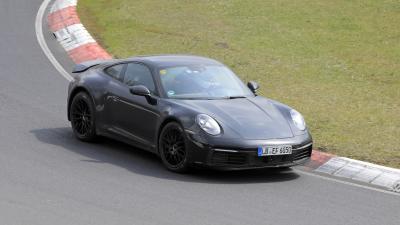 Porsche 911 Safari, i test al Nürburgring