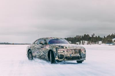 Rolls-Royce Spectre, conclusi i test invernali