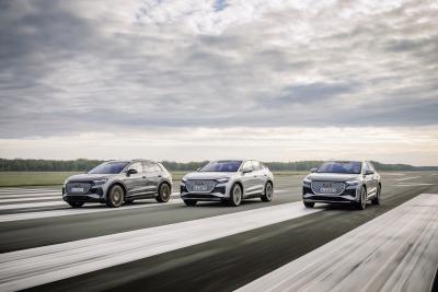 Audi Q4 e-tron: più servizi e potenza di ricarica 