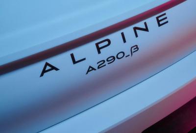 Alpine A 290_β: la concept che anticipa la prima elettrica Alpine debutta il 9 maggio