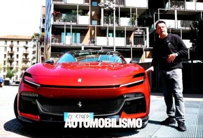 VIDEO: Nuova Ferrari Purosangue, primo contatto